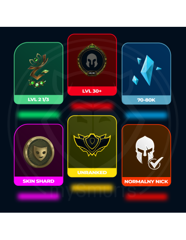 copy of Konto League of Legends...